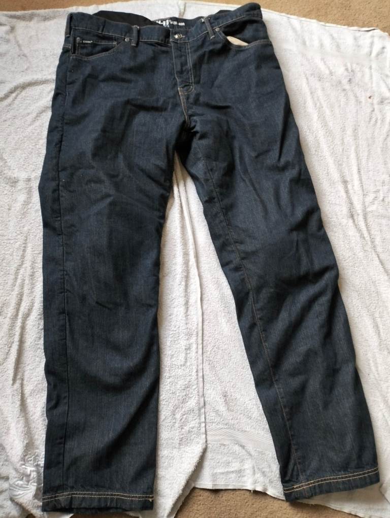 Bull-it 17 SR6 Mens Jeans Motorcycle Regular Leg Covec 40"W Leg 33" Reg