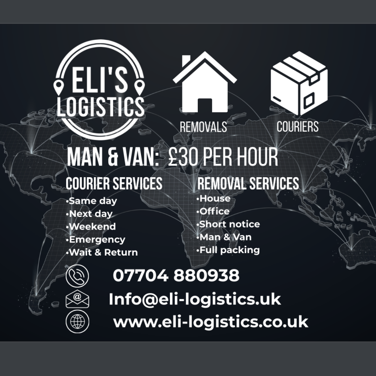 Man & Van Courier Services | Removals, Parcels & Motorcycle Transport | £30/hr