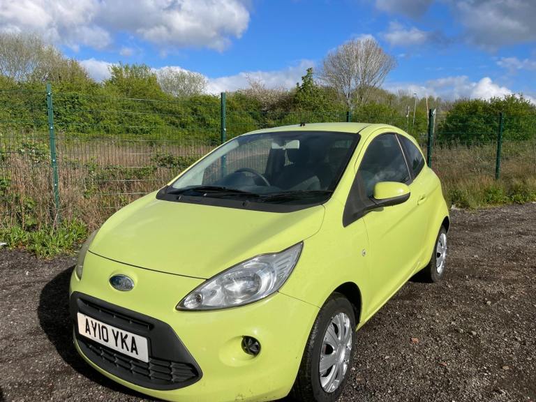 FORD KA 1.2 STYLE 10 REG GREEN 3 DOOR GENUINE 71663 MOT SEPTEMBER 6TH 2026 TAX £35 LOW INSURANCE