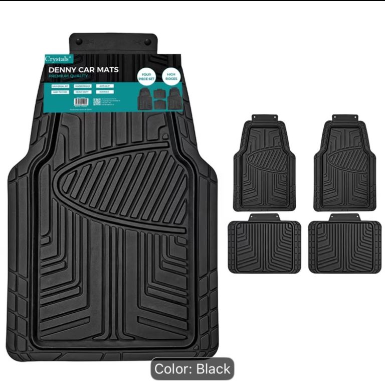 Car mats (4 pieces) unused
