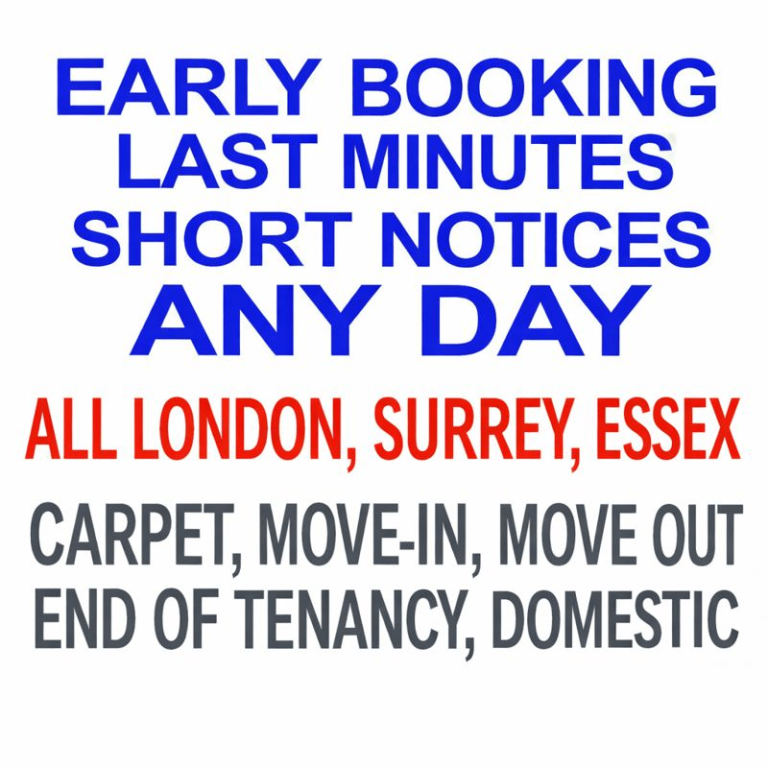 Last Minute Professional End of Tenancy Cleaning Service London | Deep House Domestic House Cleaners