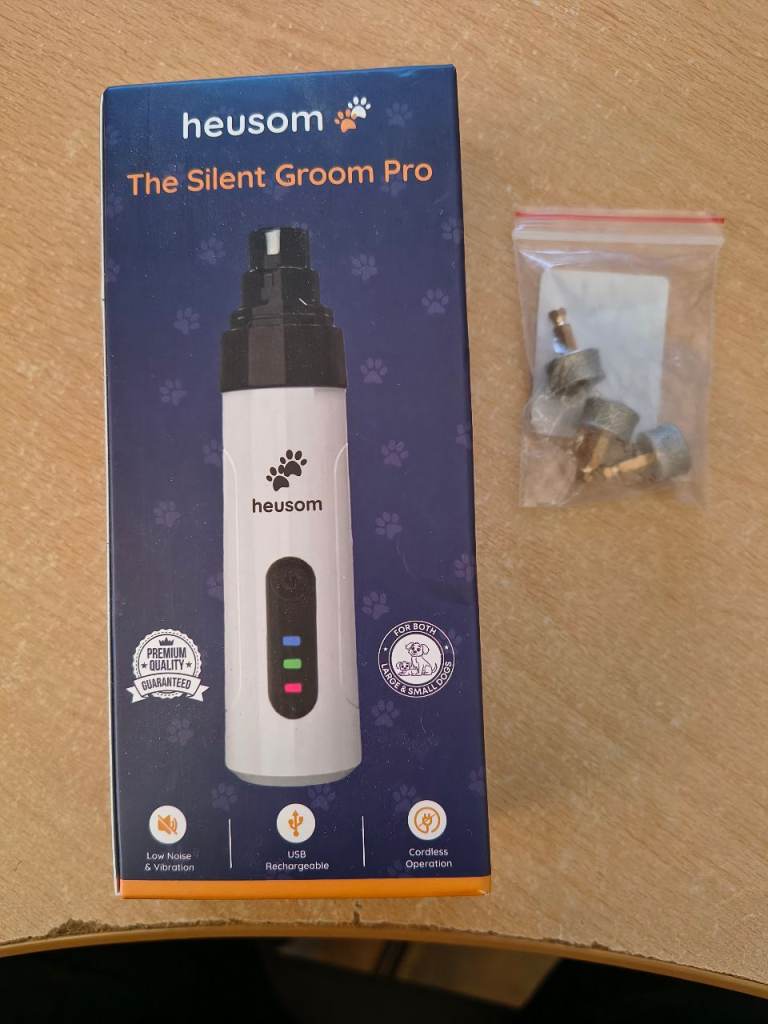 Heusom The Silent Groom Pro dog nail grinder
