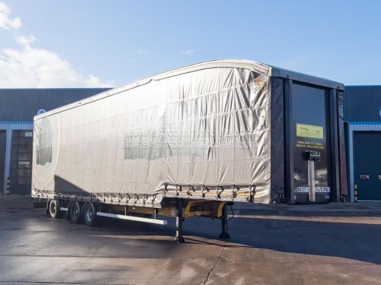 SDC 4900MM DOUBLE DECK CURTAINSIDE TRI AXLE TRAILER