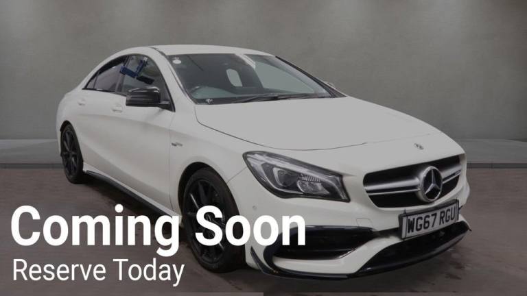 2017 Mercedes-Benz CLA CLA 45 4Matic 4dr Tip Auto SALOON PETROL Automatic