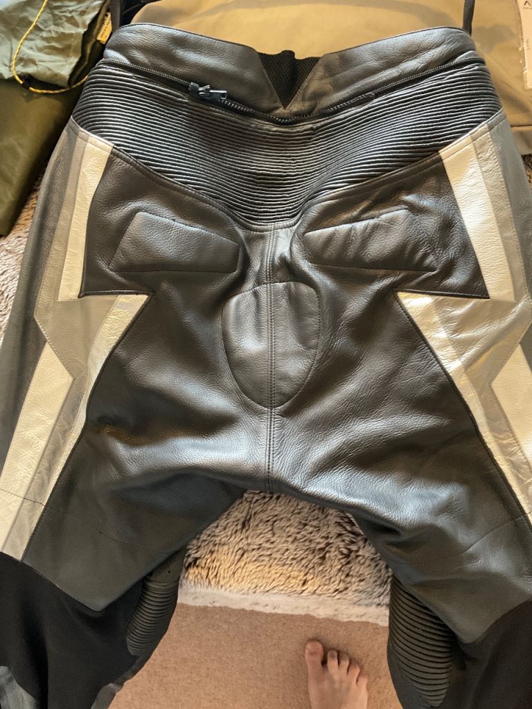Wolf Race kangaroo motorcycle Leather Jeans
