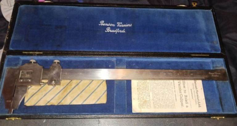 Steel Vernier Caliper - 16 inch - Benson Verniers Bradford