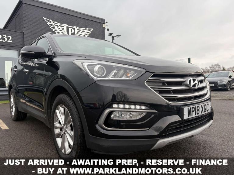 2018 Hyundai Santa Fe 2.2 Santa Fe Premium Blue Drive CRDi 4WD 5dr SUV Diesel Manual