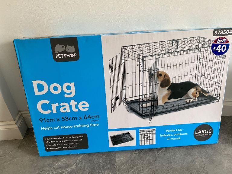 Large dog crate