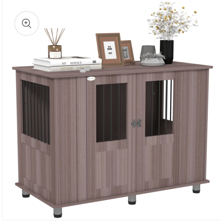 Brand New Unopened PawHut Dog Crate Furniture Side Table - Purple (Medium/Large)