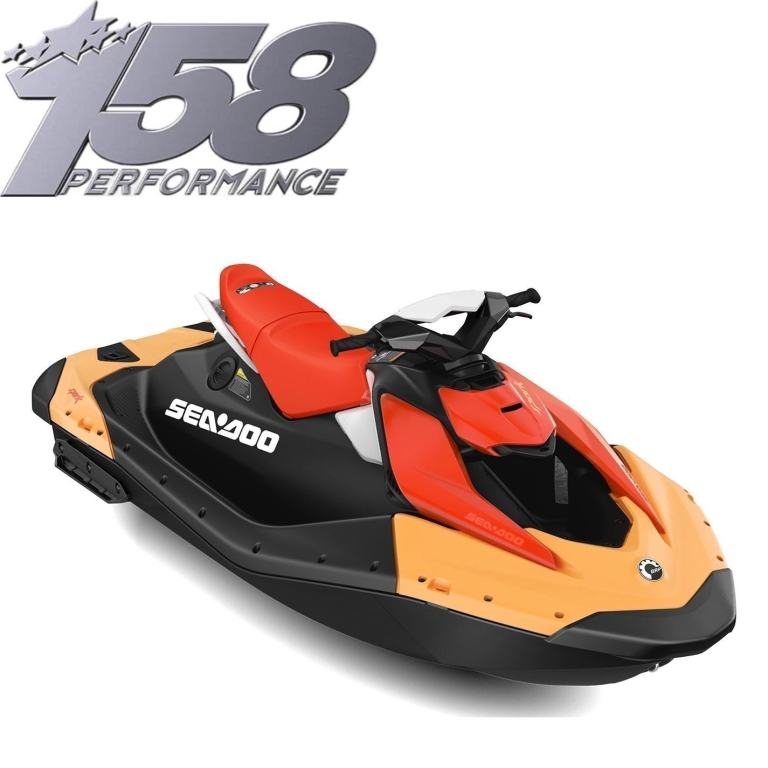 2026 Sea-Doo Spark 60 For 2 – Sunrise Orange / Dragon Red – £7,999 – Brand New