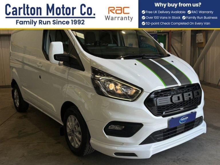 2022 Ford Transit Custom 2.0 300 EcoBlue Limited Panel Van 5dr Diesel Manual L1 