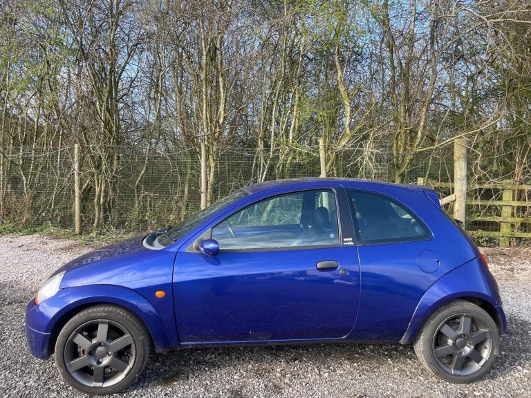 FORD SPORT KA 1.6 SE 08 REG BLUE 3 DOOR GENUINE 51076 MOT NOVEMBER 5TH 2026 SERVICE HISTORY