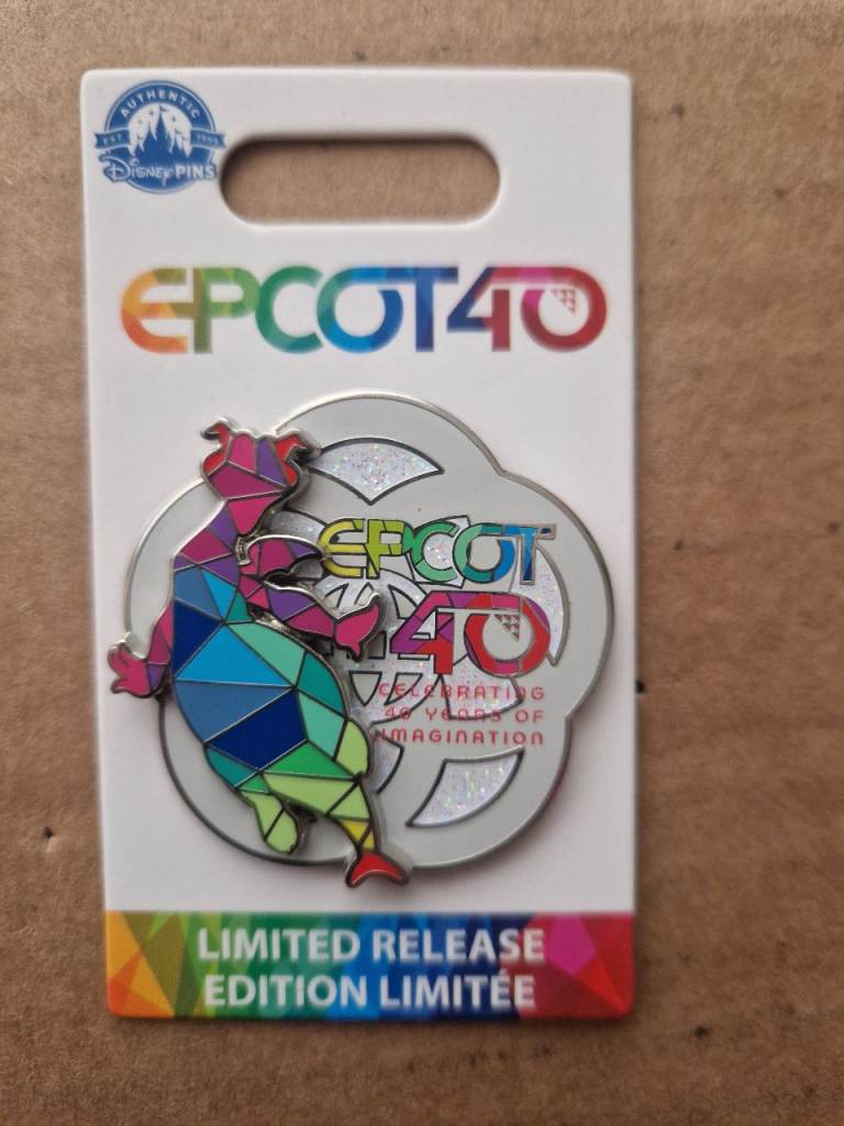 Epcot - celebrating 40 years of imagination Dinsey pin
