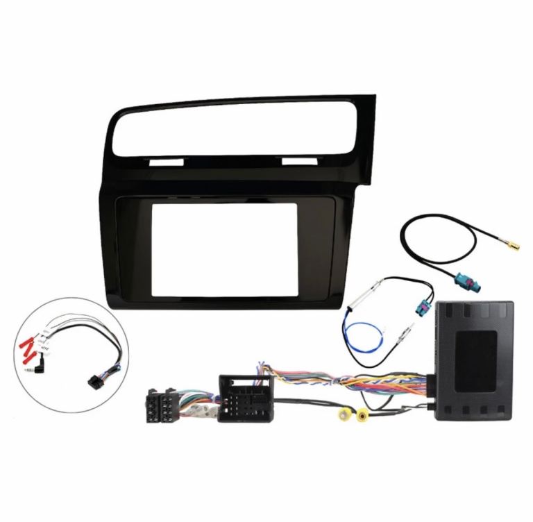 VW Golf MK7 Double Din Stereo Upgrade Kit (Composition Media / Discover Pro)