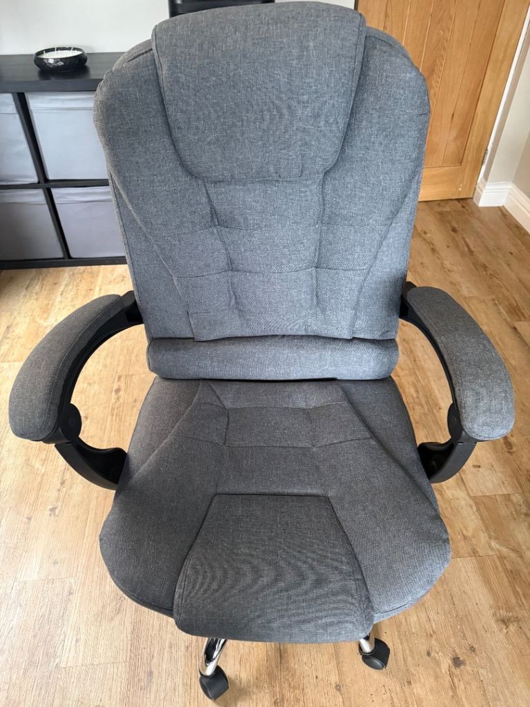 Adjustable Grey Office Chair