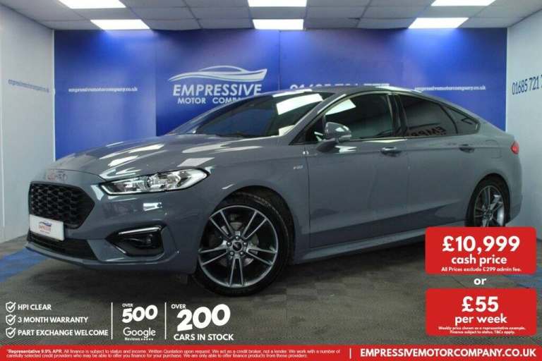 2019 69 FORD MONDEO 2.0 ECOBLUE ST-LINE EDITION HATCHBACK 5DR DIESEL MANUAL EURO