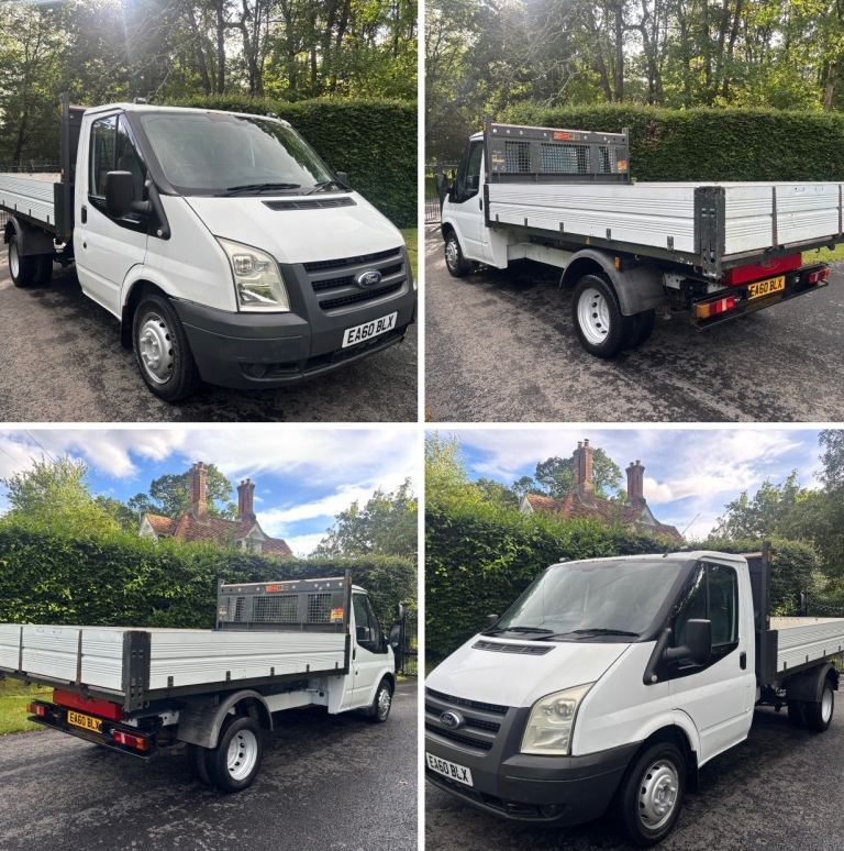 2010/60 FORD TRANSIT 2.4 TDCI tipper truck van long mot