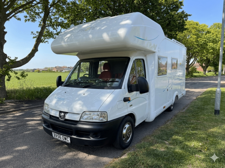 Peugeot pilote adventura 6 berth motorhome 2006 