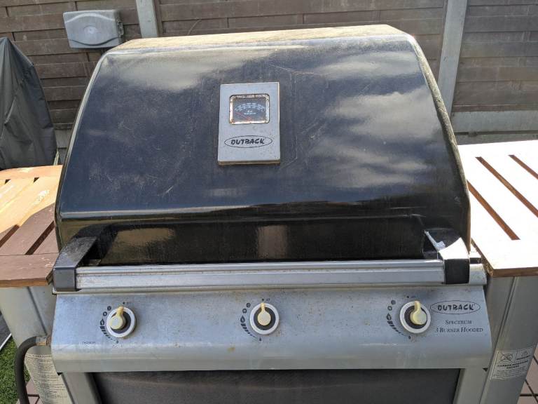 Outback gas barbeque 