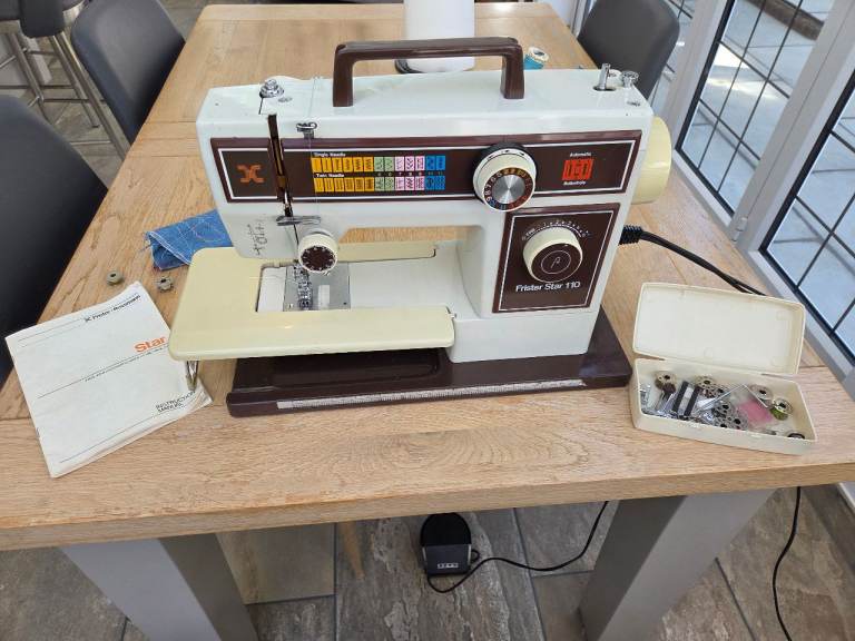 Vintage Computerised Sewing Machine Frister + Rossmann Star 110 Model 508F