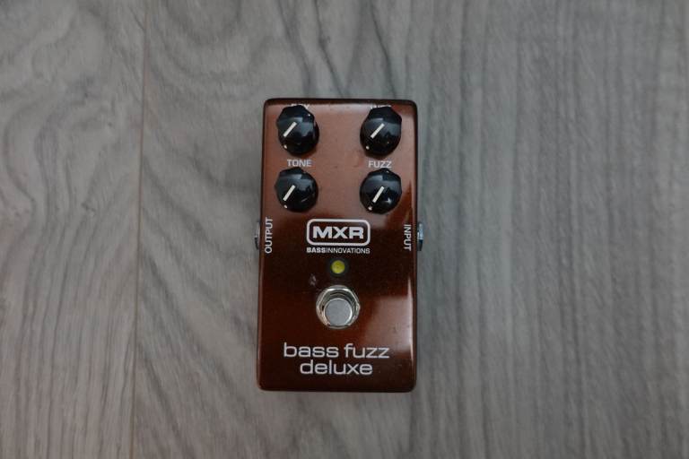 MXR Bass Fuzz Deluxe Effects Pedal