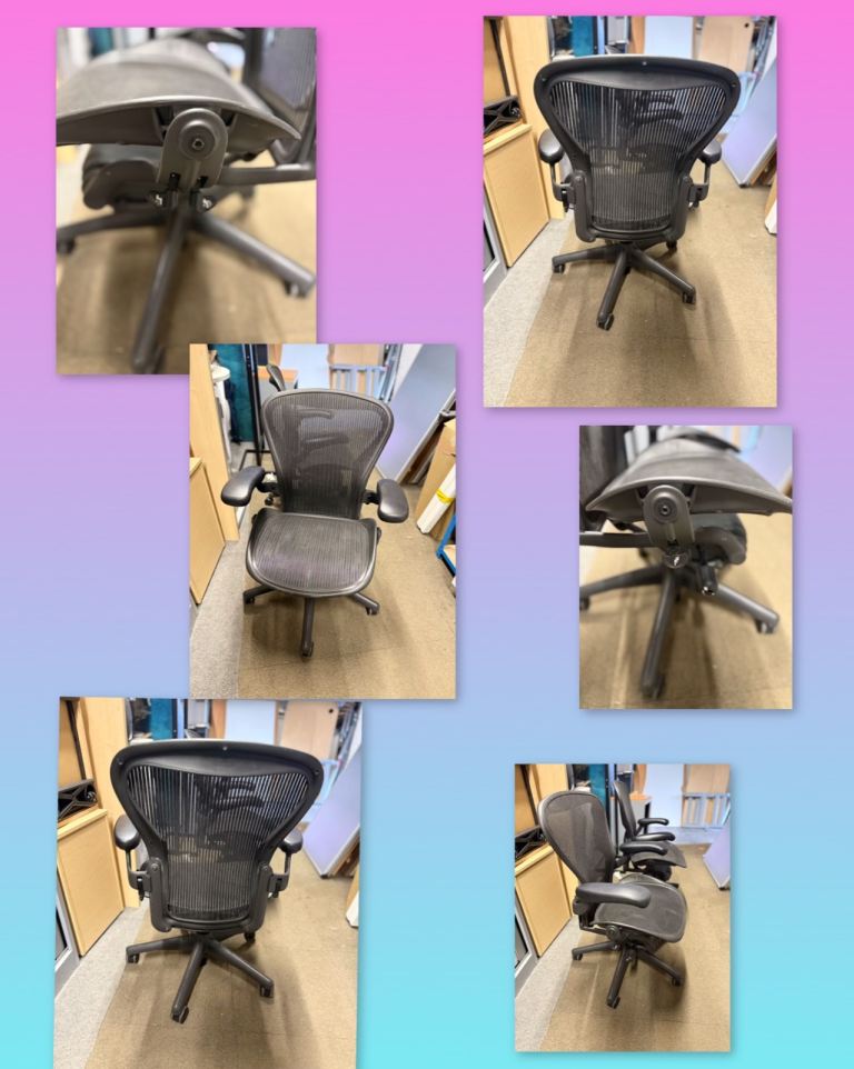 Herman miller aeron size B office chair.