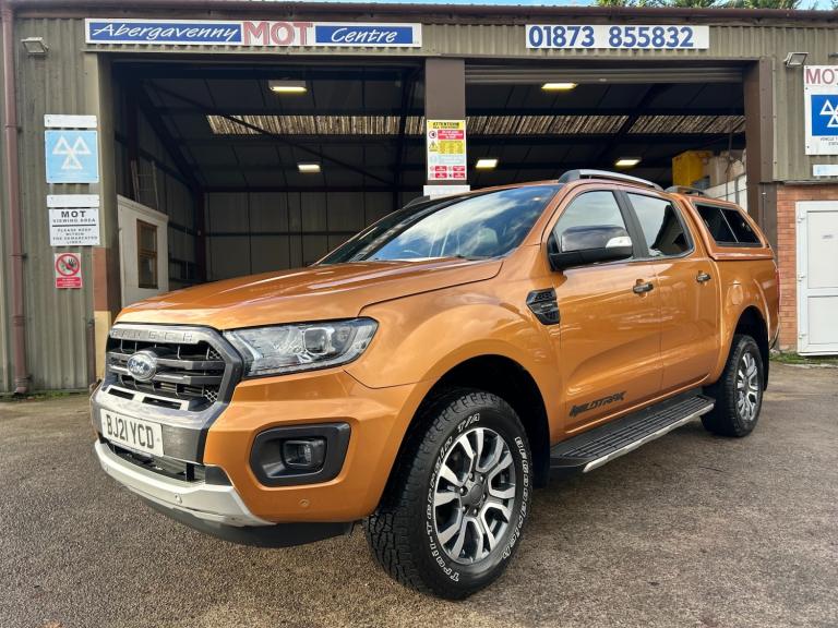 2021 Ford Ranger Wildtrak 2.0 EcoBlue 213 Auto 49900 Miles Canopy &amp; Towbar + VAT