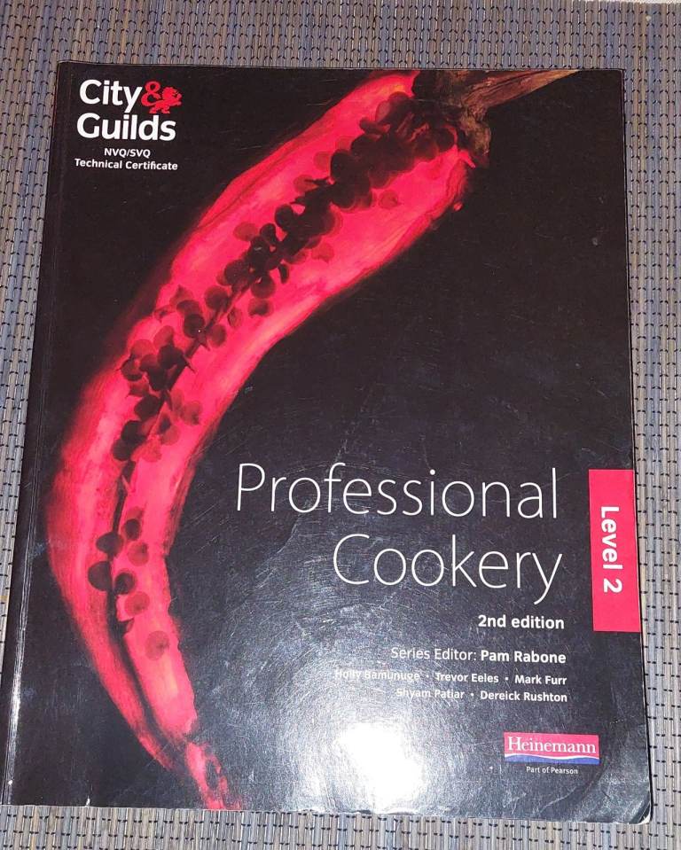 City& Guilds professional cookery level 2
