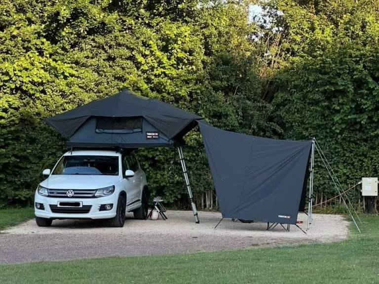 Slate Tentbox Lite XL with awning