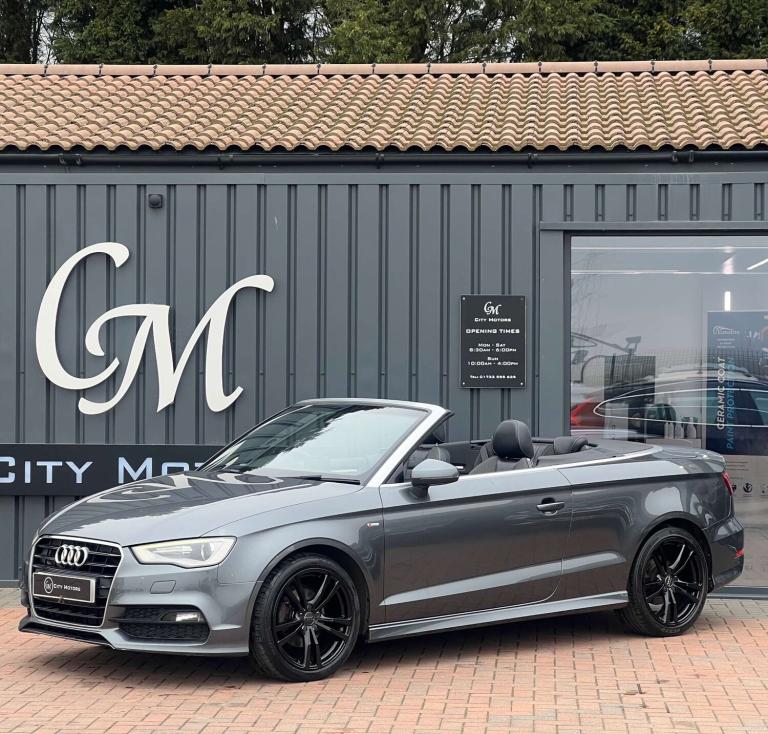 2015 Audi A3 2.0 A3 S Line TDI 2dr Convertible Diesel Manual