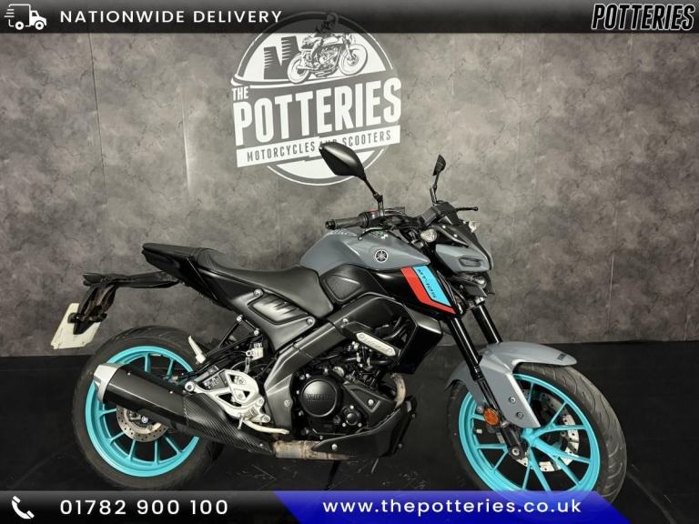 Yamaha MT125 2022 learner legal geared bike