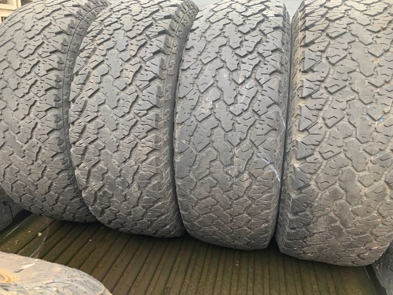 General Grabber tyres AT2 245 70 16 off road 4x4 Farm pick up