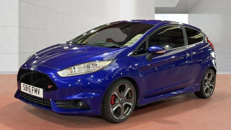 2015 FORD FIESTA 1.6 T EcoBoost ST-2 Blue Manual Petrol
