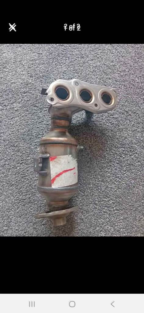 Catalytic converter suits Citroën C1 toyoto aygo Peugeot 108