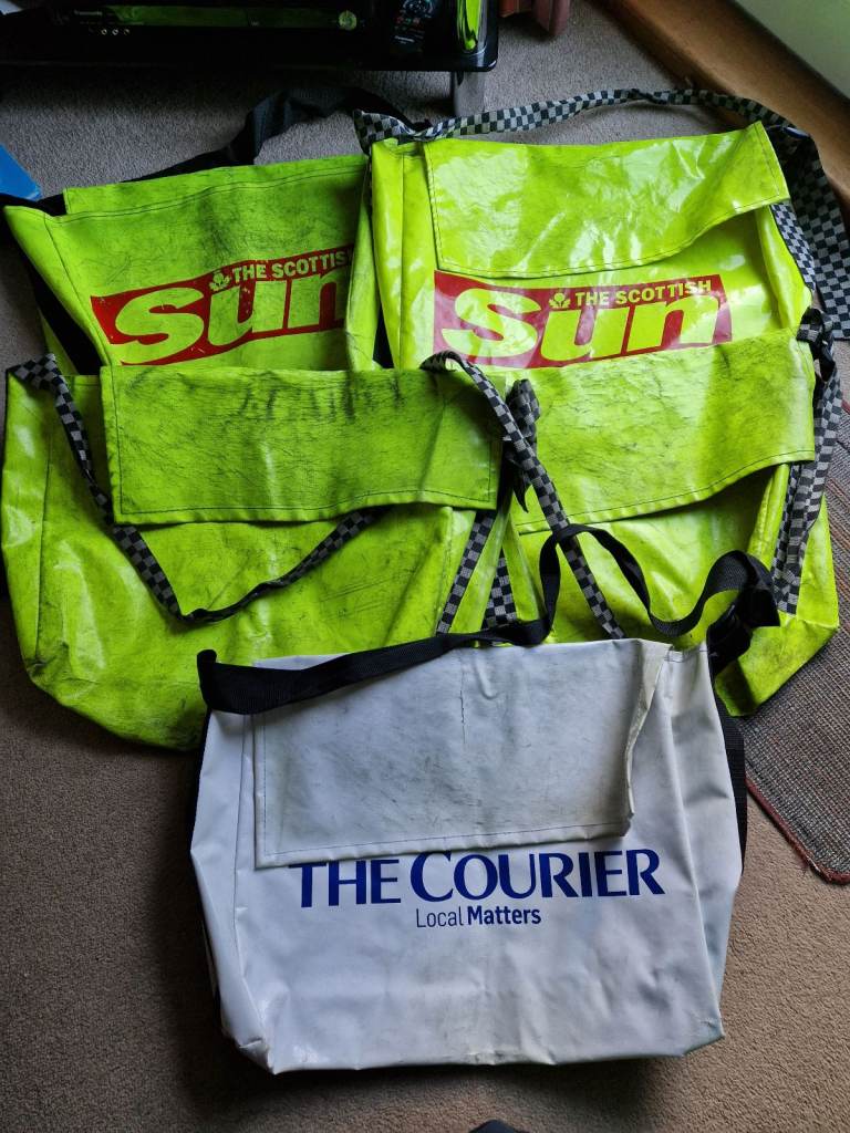 Newspaper delivery bags