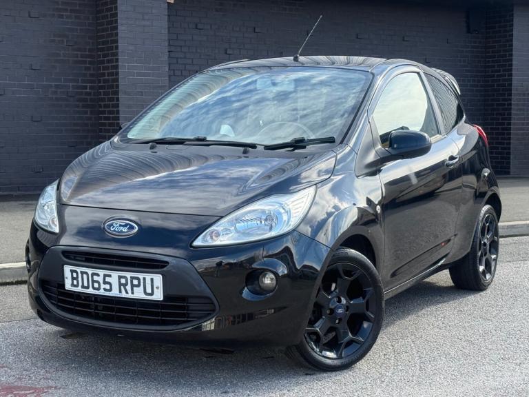 2016 Ford Ka 1.2 Zetec Black Edition 3dr HATCHBACK Petrol Manual