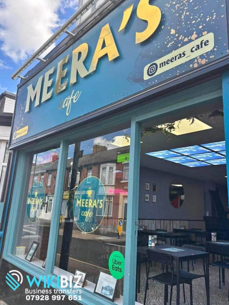 Fully equipped Cafe business for sale in Sunderland