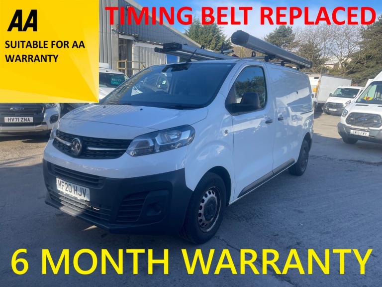 2020 Vauxhall Vivaro 2900 1.5d 100PS Edition H1 Van PANEL VAN Diesel Manual
