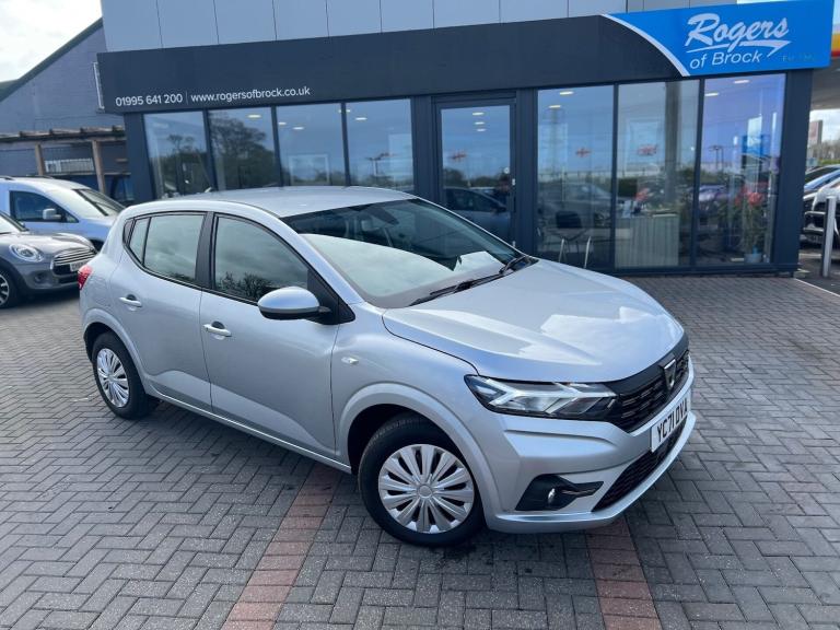 2021 Dacia Sandero COMFORT 1.0 TCE AUTOMATIC 5 DOOR Hatchback Petrol Automatic