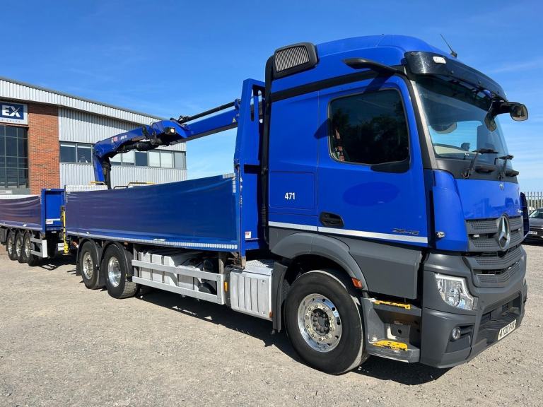 MERCEDES ACTROS 2546 MP5 *EURO 6* 26 / 44 TONNE CRANE DRAWBAR 2020 – AY20 PXX
