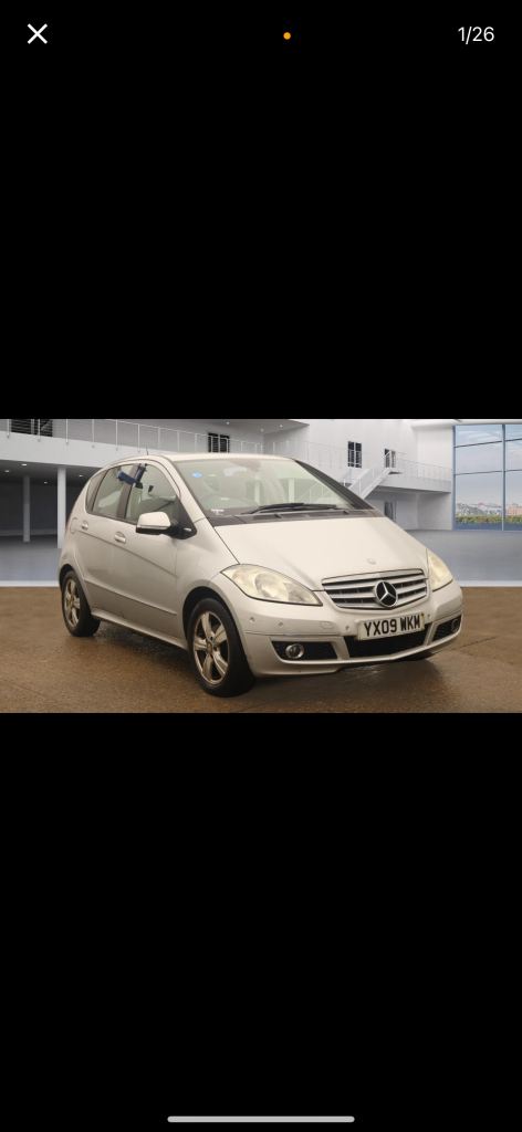2009 Mercedes-Benz A-Class A170 Avantgarde SE 5dr CVT Auto HATCHBACK Petrol Automatic