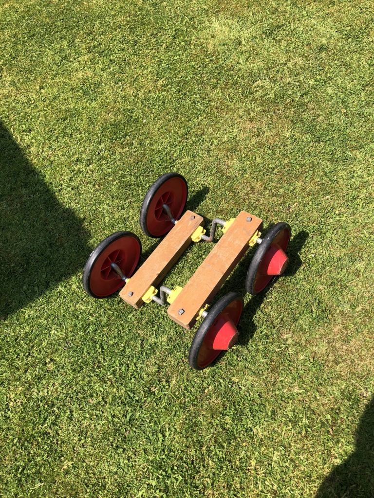 Vintage foot scooter 