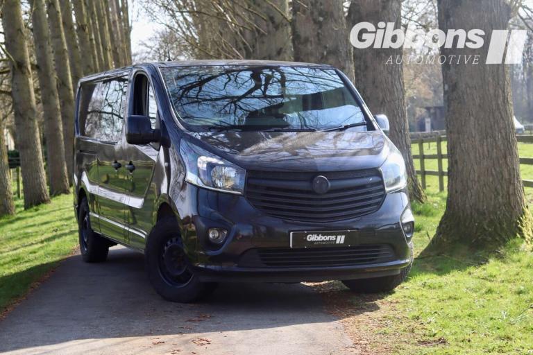 2018 Vauxhall Vivaro 2900 1.6CDTi BiTurbo 125 ecoTEC H1 Ltd Ed Nv D/Cab PANEL VAN DIESEL Manual