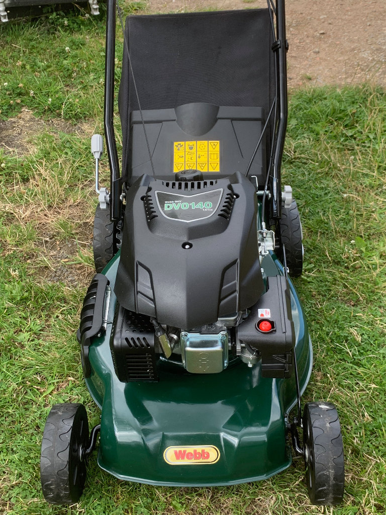 Petrol Lawn Mower, Webb DVO 140, Multi Function, 4in1 Self Propelled, Brand New! 