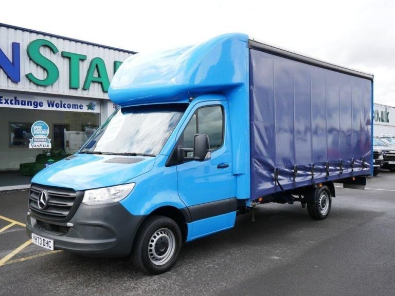 73 MERCEDES SPRINTER 315 2.0 CDI 150 BHP RWD XX- LONG PROGESSIVE CURTAIN SIDER