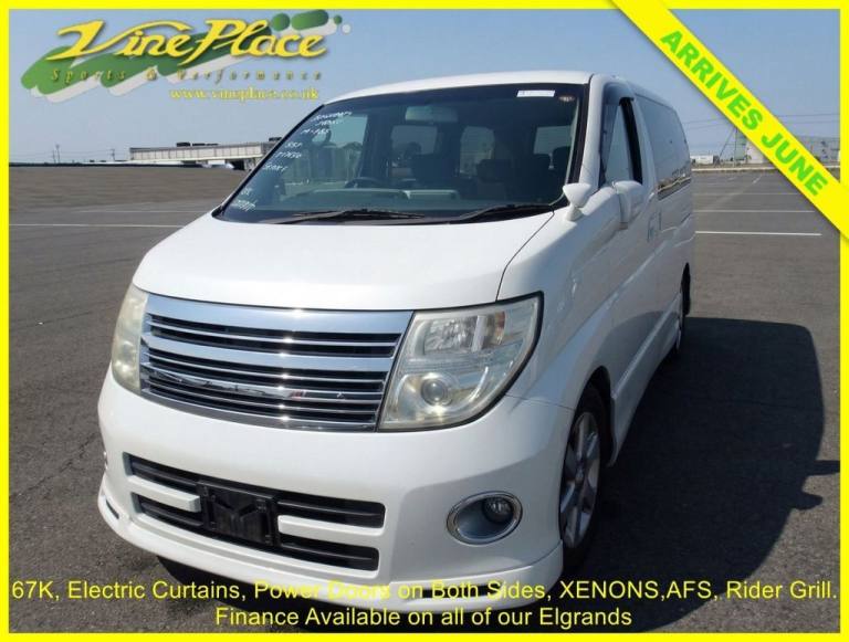 2007 Nissan Elgrand 3.5 Highway Star Black Leather Edition Premium, Auto, 8 Seats MPV Petrol Auto...