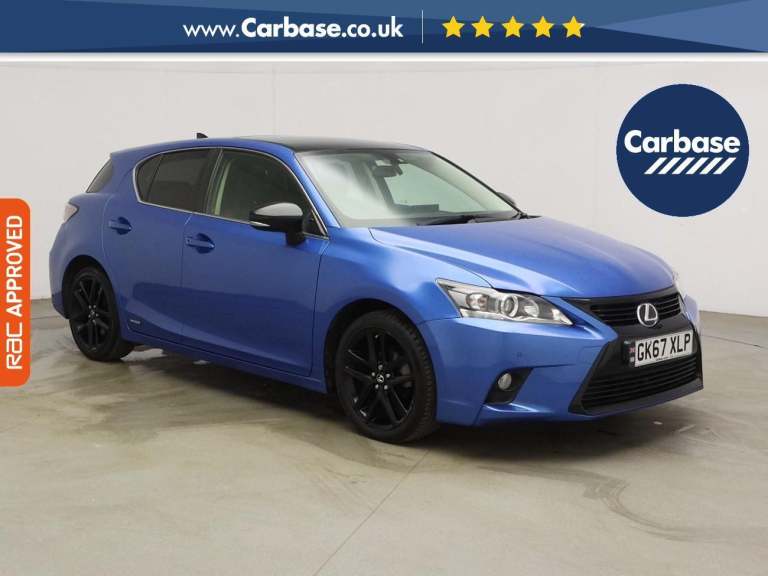 2017 Lexus CT 1.8 200h Sport Hatchback 5dr Petrol Hybrid CVT Euro 6 (s/s) (136 ps) Hatchback PETR...
