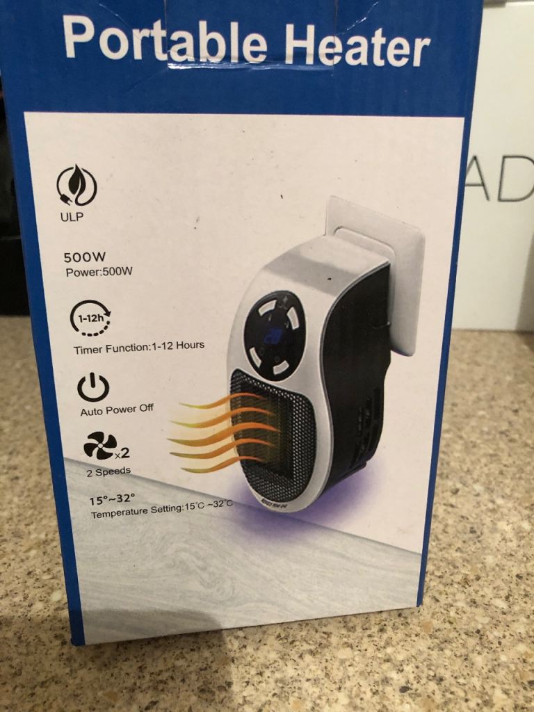 Plug in Portable Heater 