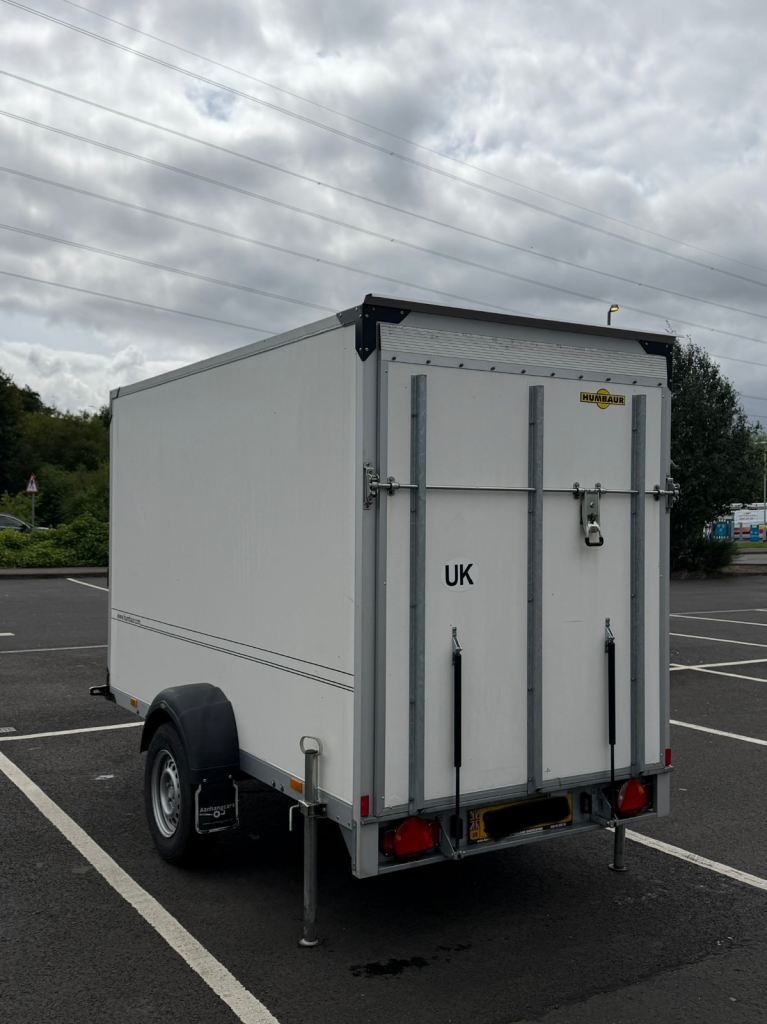 Humbaur Single Axel Box Trailer: £3000