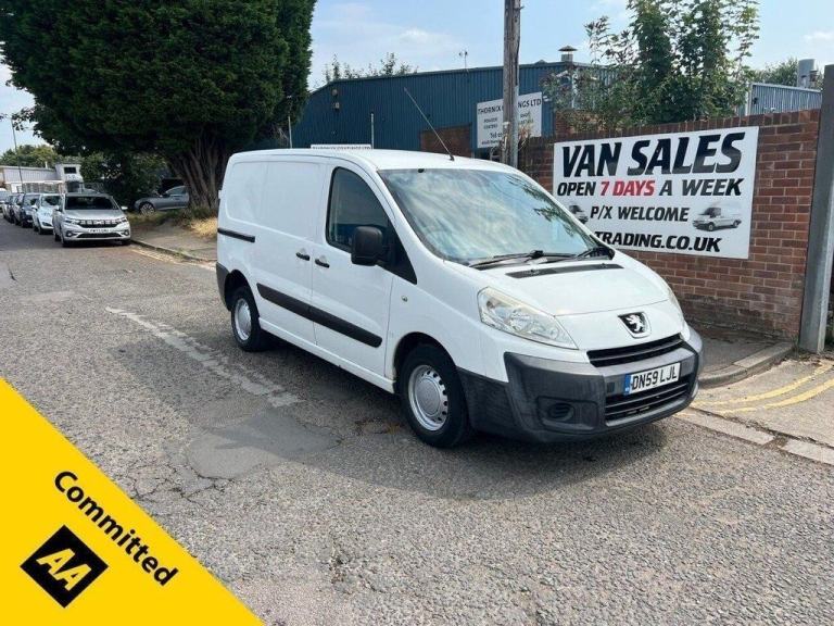 2009 59 PEUGEOT EXPERT 1.6 L1 H1 HDI SWB 89 BHP DIESEL